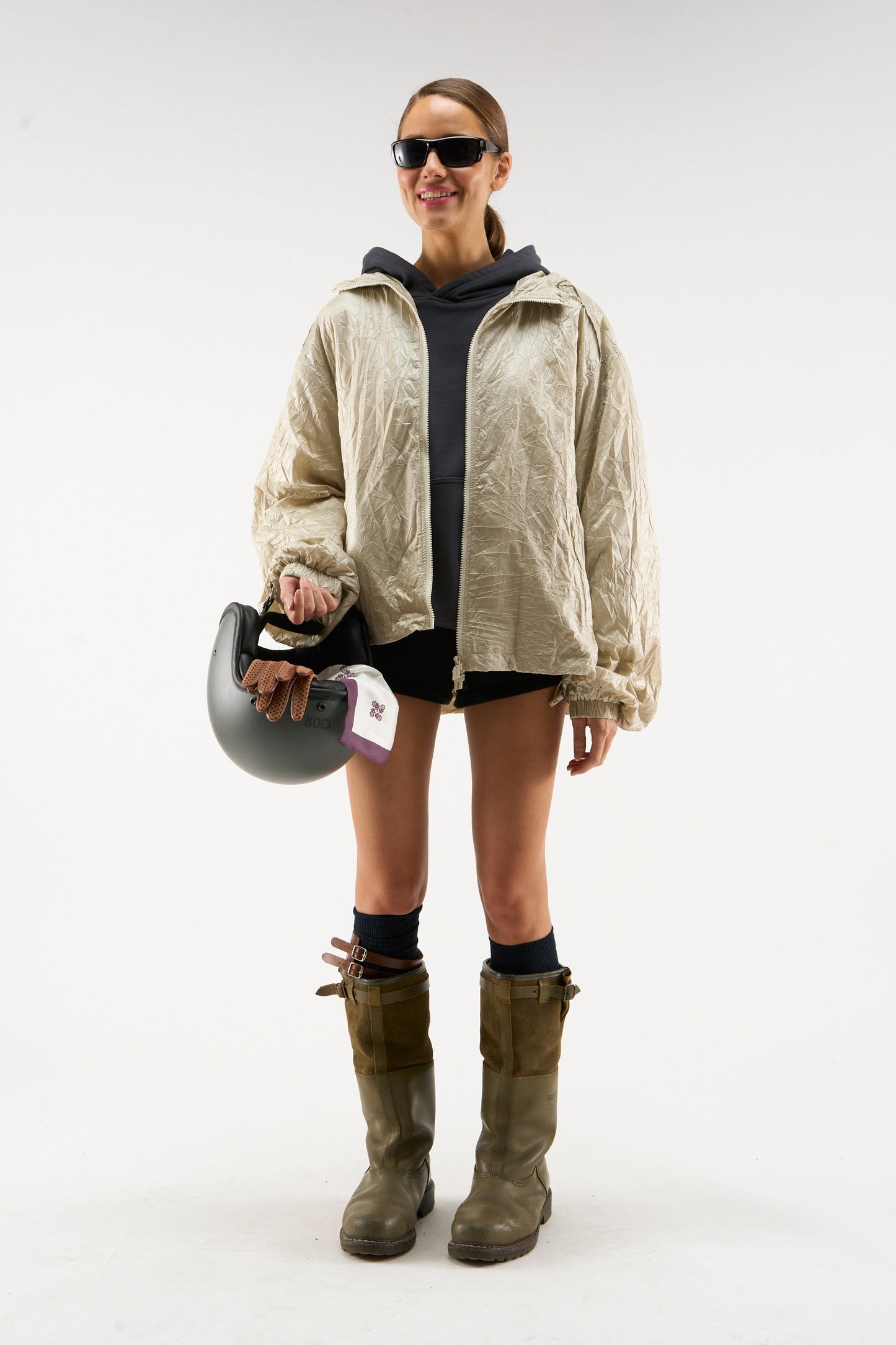 Salty Champagne Windbreaker