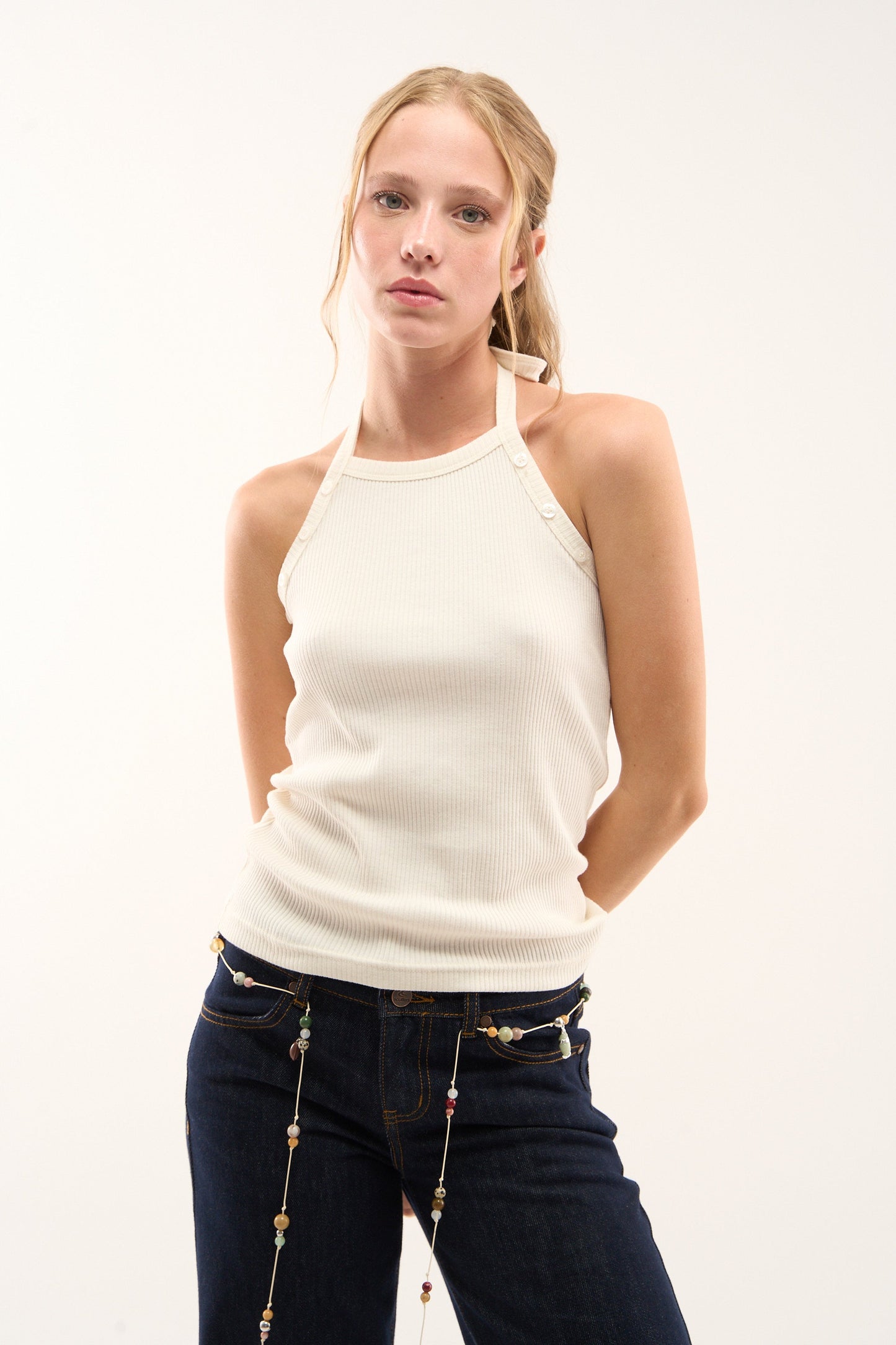 Toggle Ecru Longsleeve