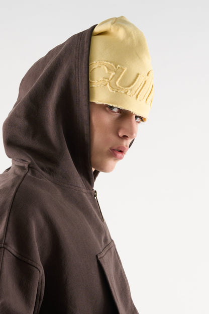 Raw Yellow Beanie