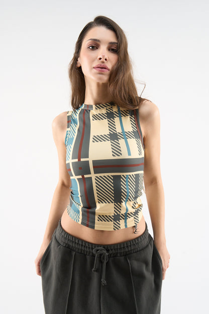 Alia Ecru Top