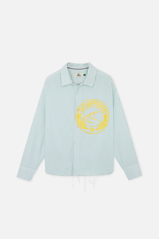 CLG stripes Green shirt