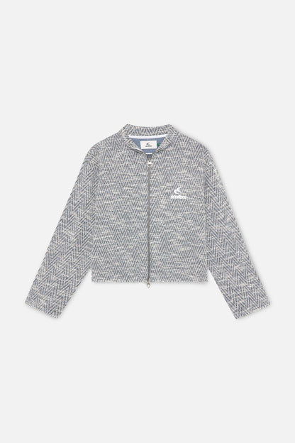 Boucle Blue Jacket
