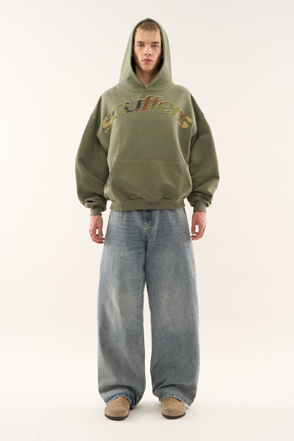 Animal Green Hoodie