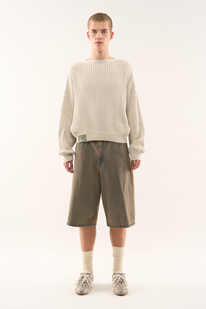 Rookie Ecru Knit