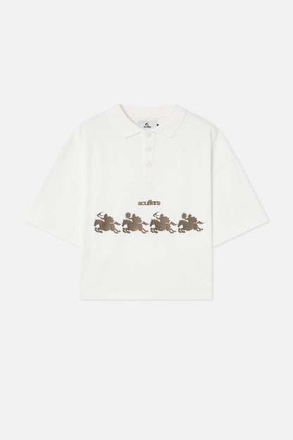 The Race Ecru Polo
