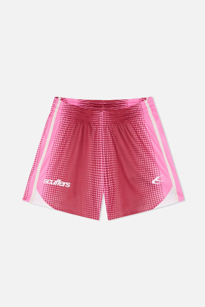 Frequency Red & Pink Shorts