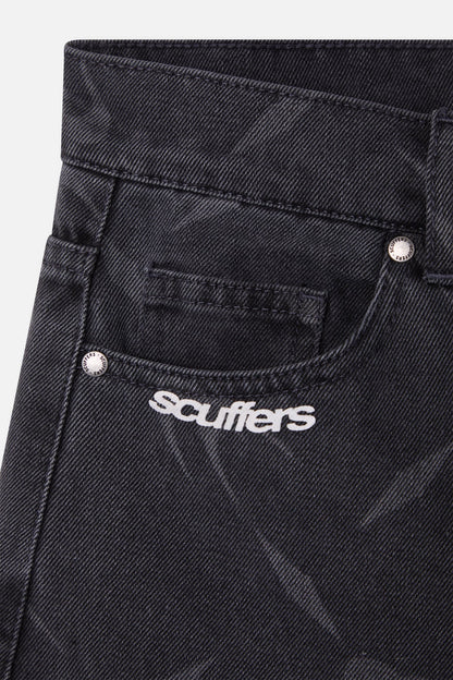 Silver Dark Jorts