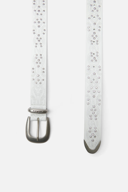 Shinning Light Grey Belt