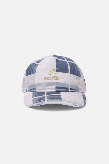 Checks Blue Cap