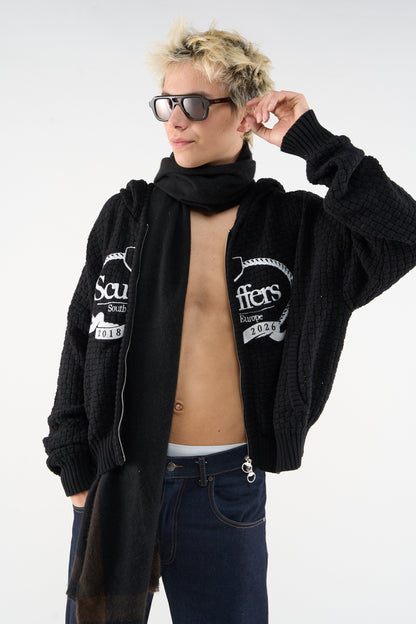 South Europe Dark Knit Zipper