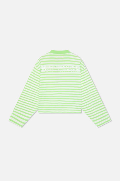 Curator Green & White Longsleeve