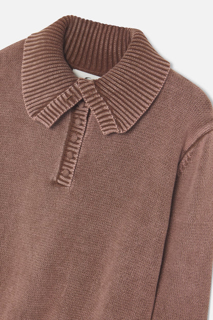 Agnes Brown Knit
