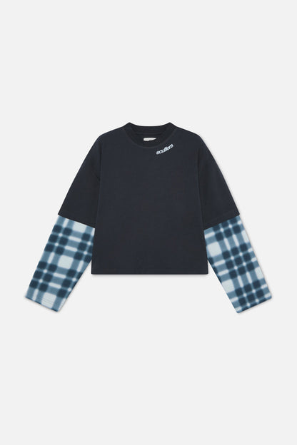 Blur Kurtis Navy Longsleeve