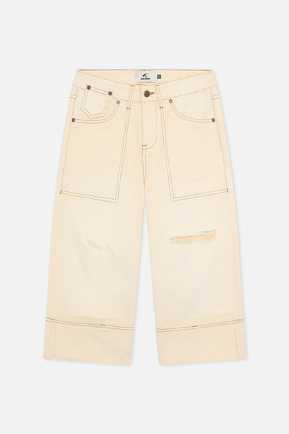 Capri Ecru Pants