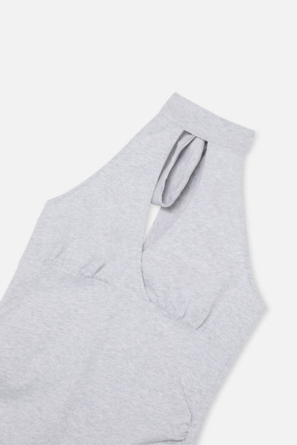 City Grey Melange Top