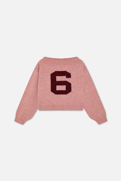 Claude Burgundy Knit