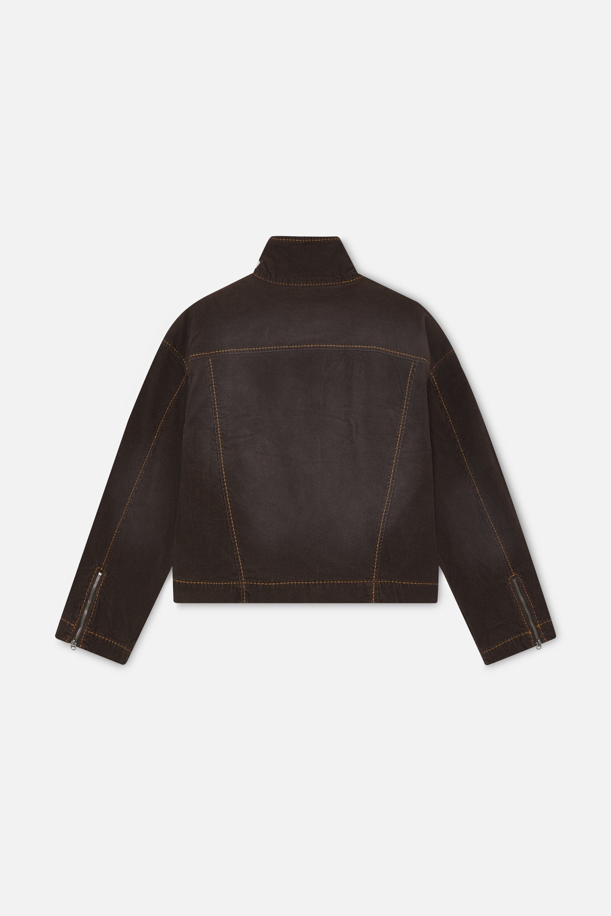 Corduroy Flared Brown Jacket
