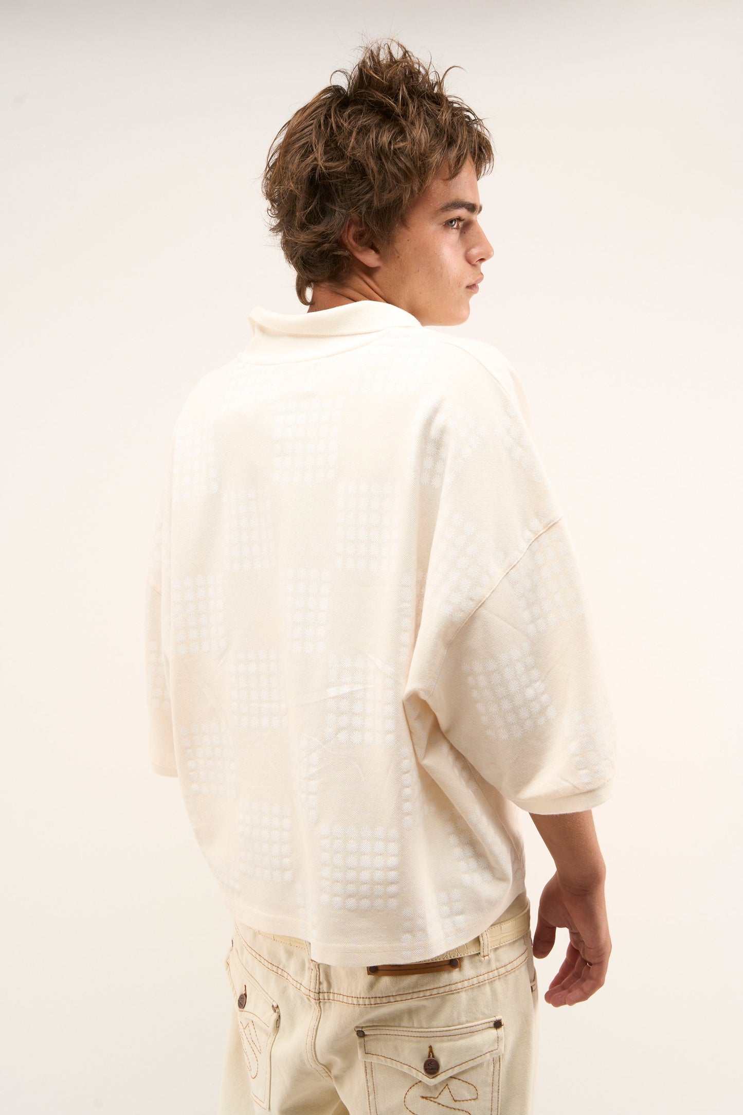 Chess Ecru Polo