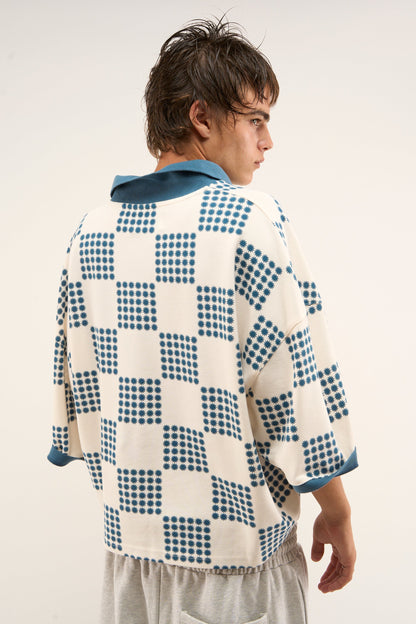 Chess Blue Polo