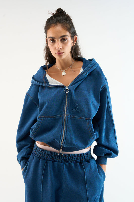 Scff Denim Zipper