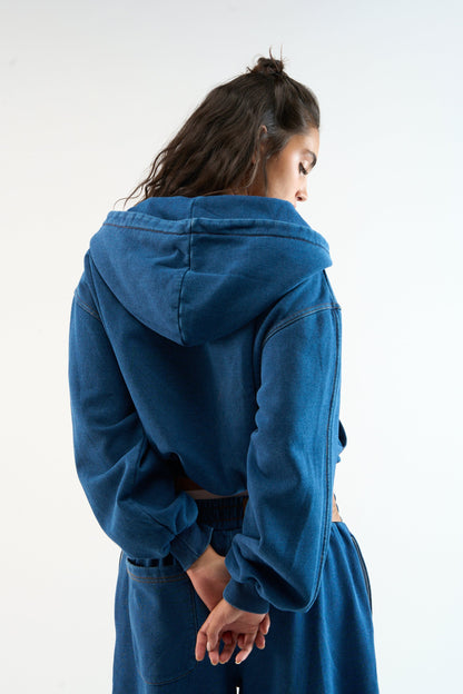 Scff Denim Zipper