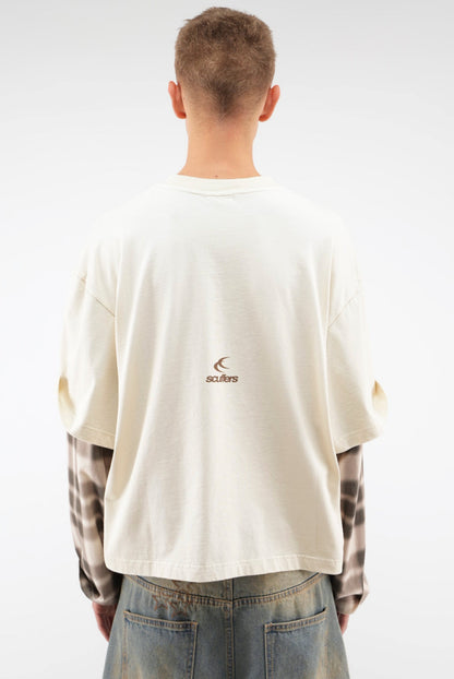 Blur Kurtis Ecru Longsleeve