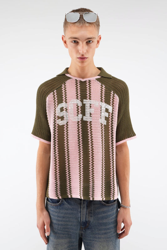 Beacon Pink Knit Jersey