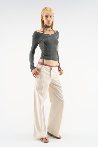 Summer Tailoring White Pants