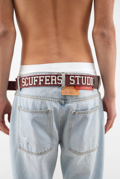 Nacar Burgundy Belt