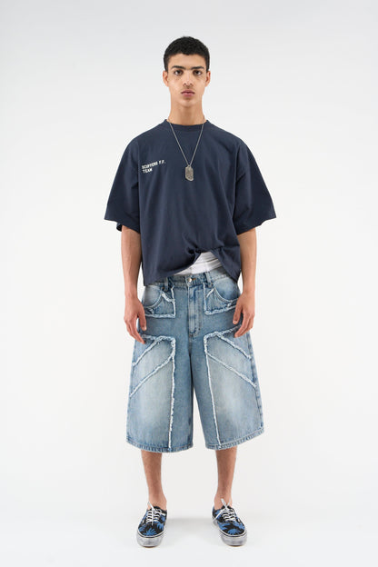 OPS Blue Jorts