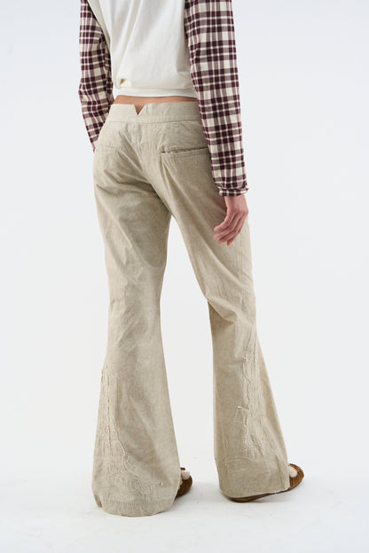 New Tailoring Ecru Pants
