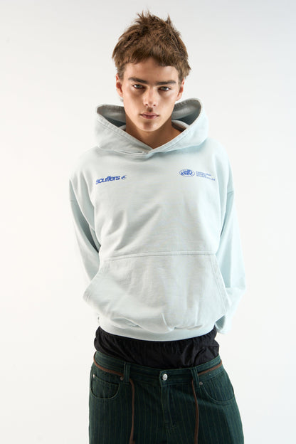 Sign Light Blue Hoodie