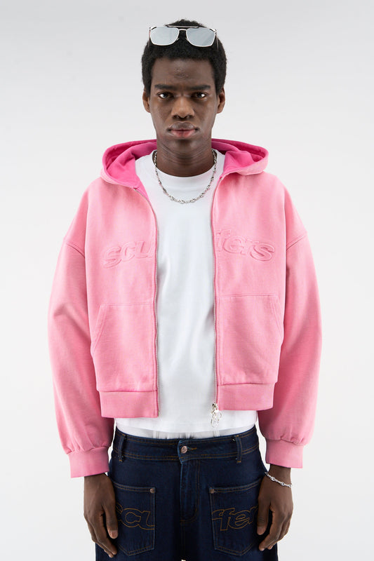 Bullet Pink Zipper