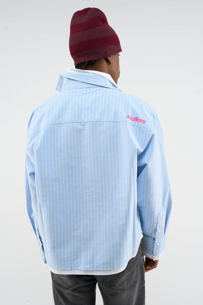 Korean Blue Shirt