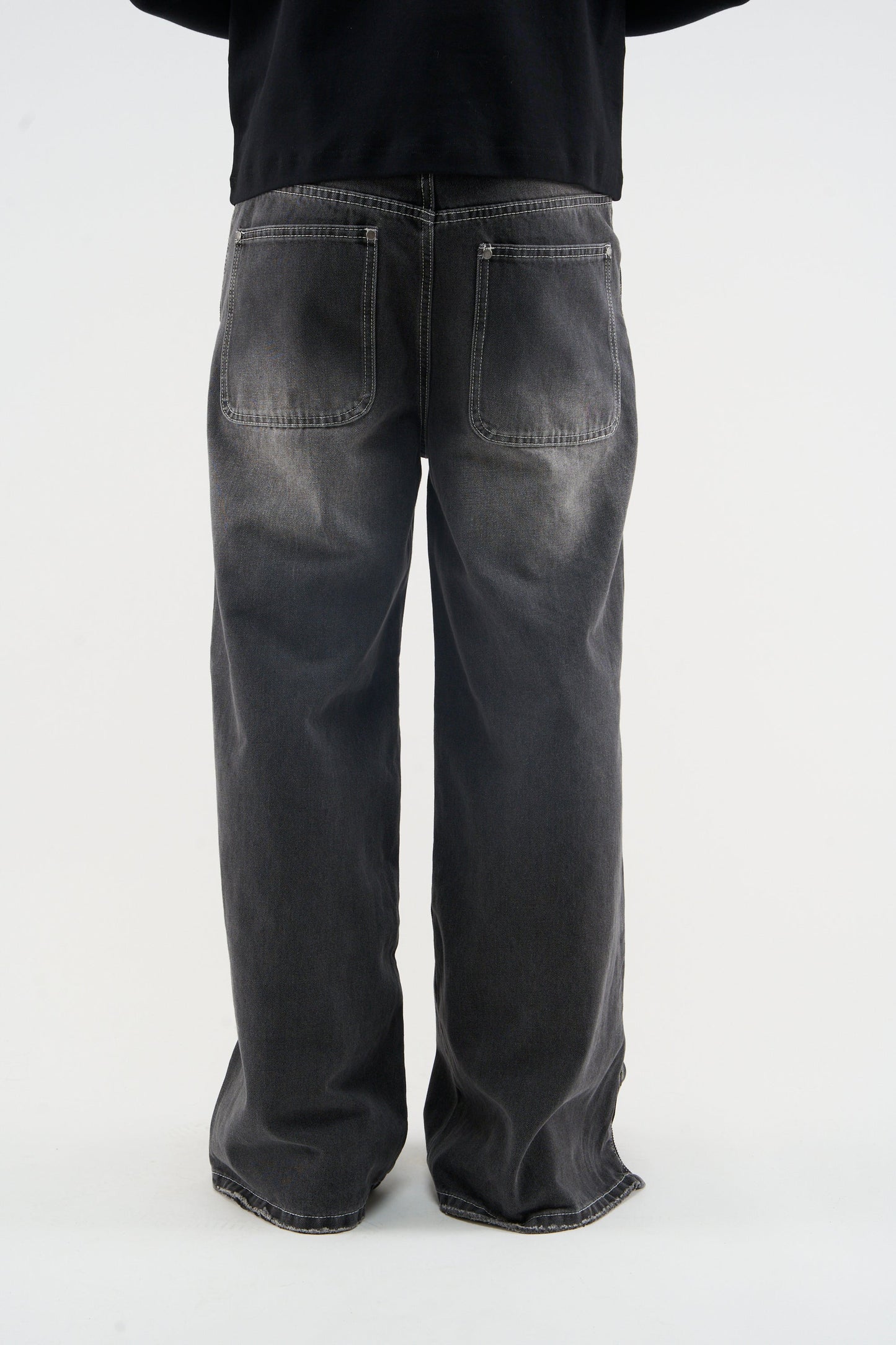 Zip Grey Pants