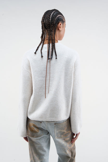 Blend Ecru Knit