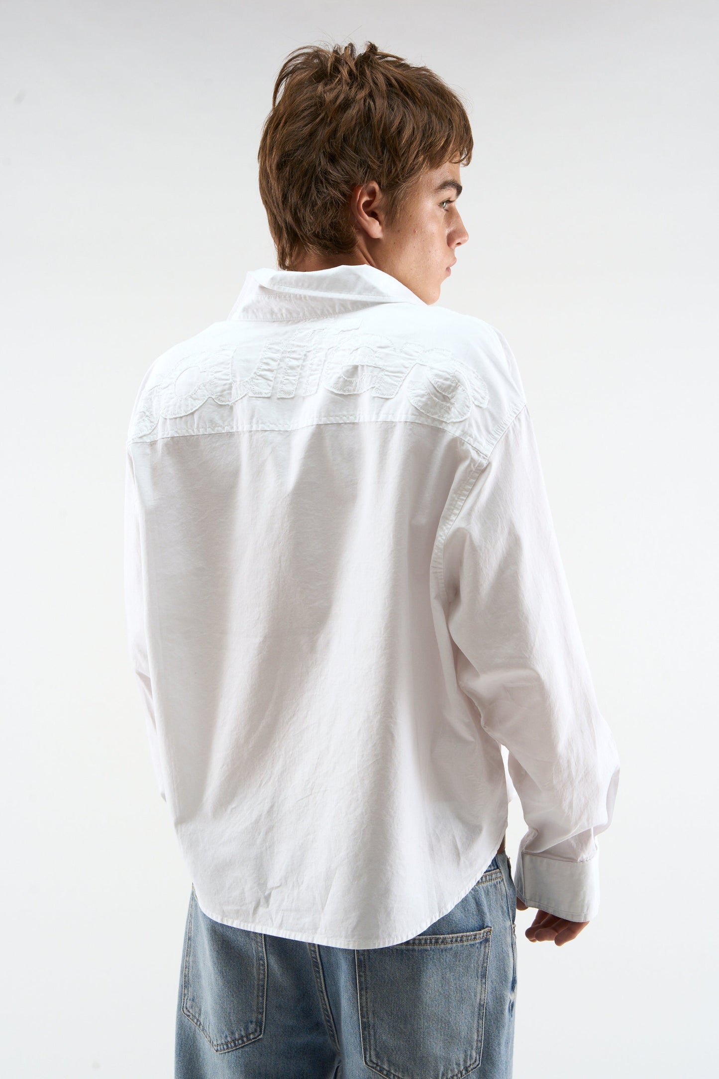 Pale White Shirt