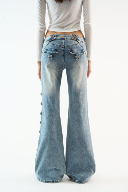 Rider Blue Denim Pants