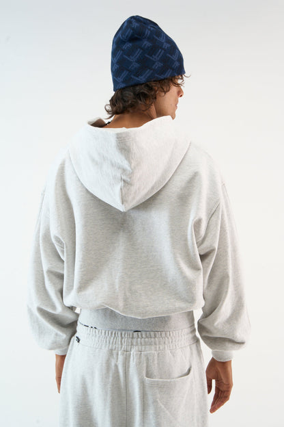 Weekender Grey Melange Zipper