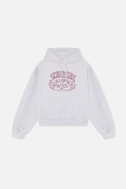 Eu Grey Melange Hoodie