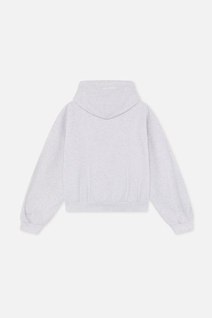 Eu Grey Melange Hoodie