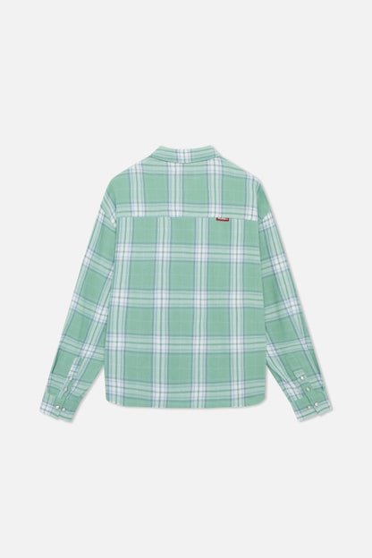 Green Checkered Shirt