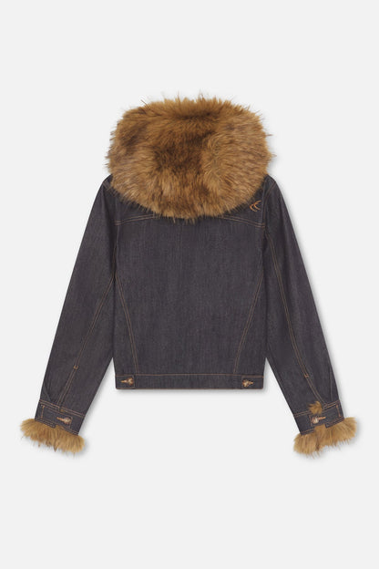Harper Dark Blue Denim Jacket