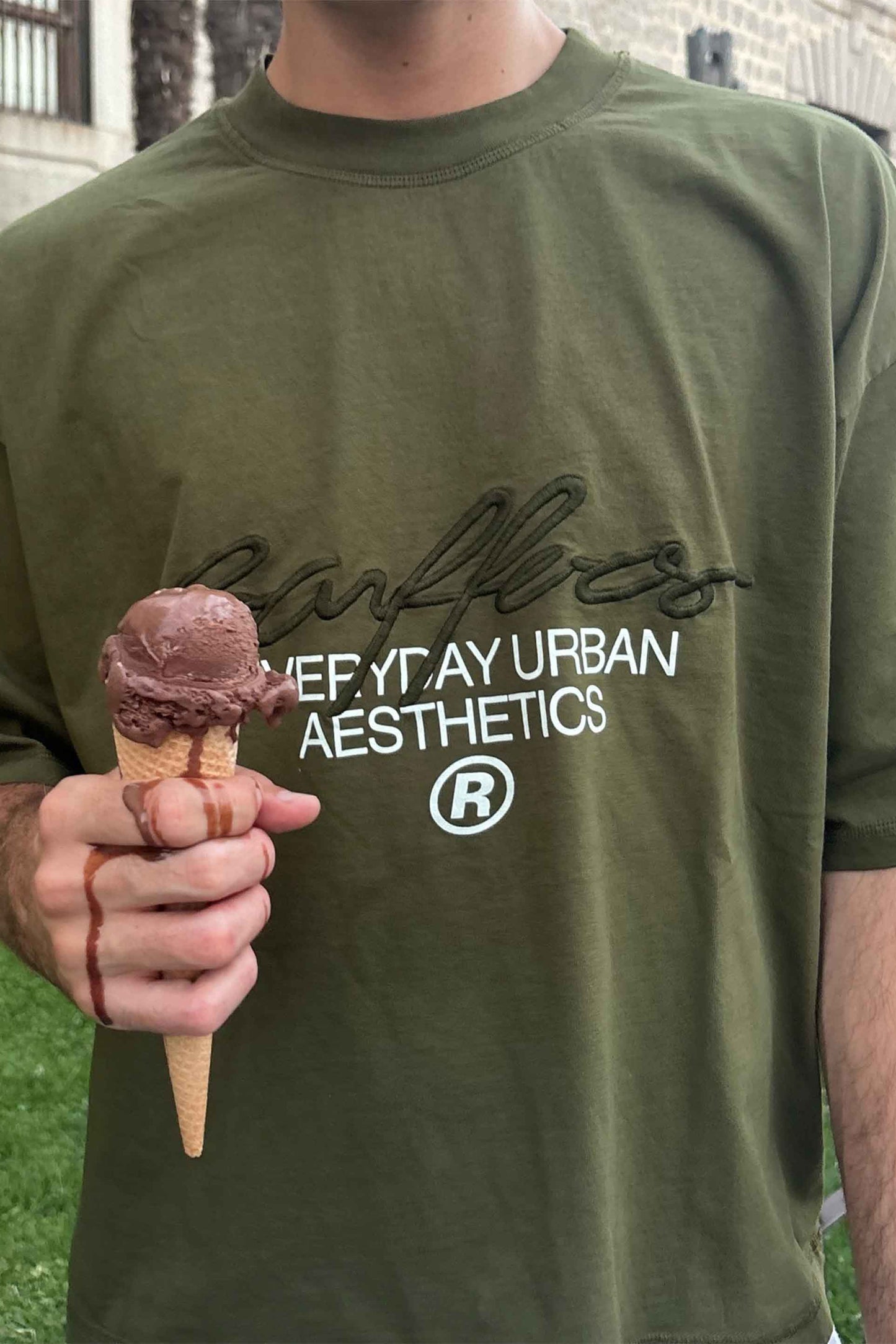 New Signature Green T-Shirt