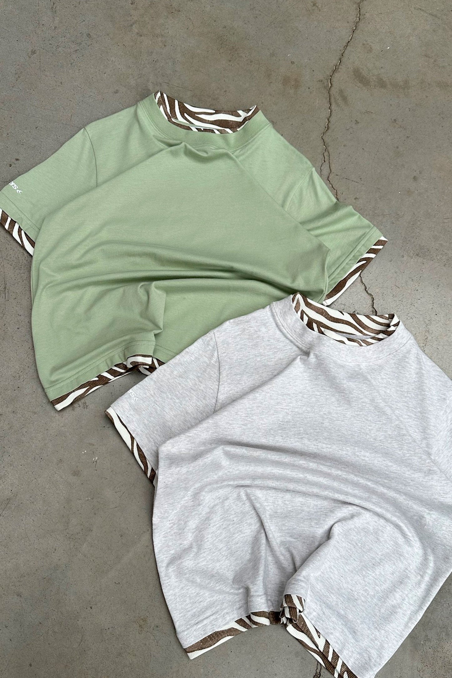 Brah Light Grey Top