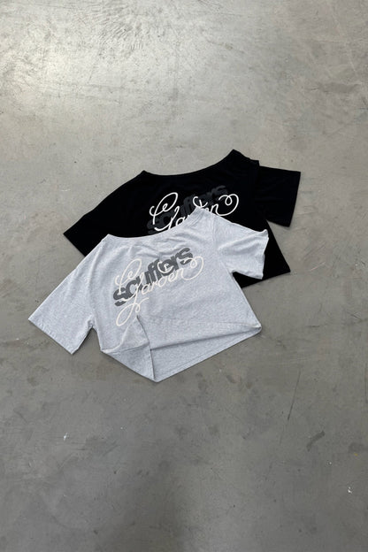 Over Grey Melange T-Shirt