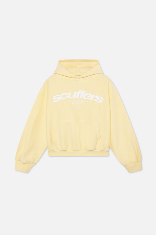Iconic Yellow Pinstripe Hoodie