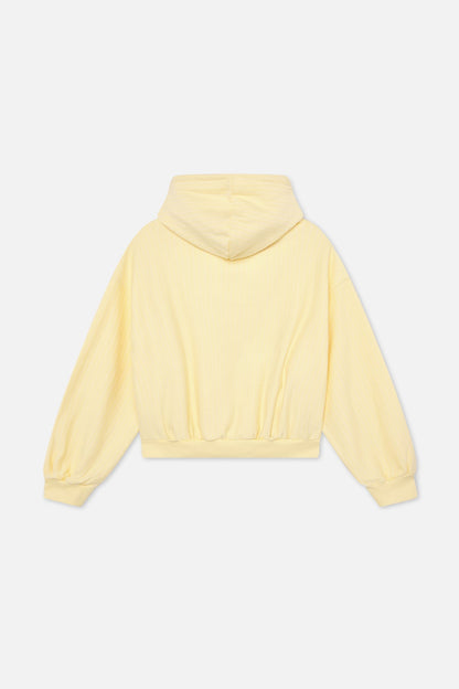 Iconic Yellow Pinstripe Hoodie