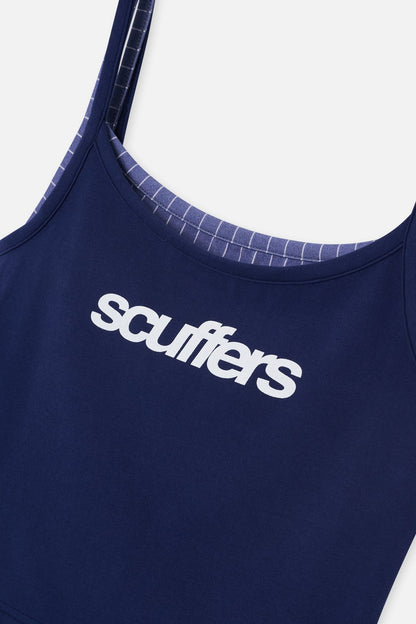 Jazzy Navy Top