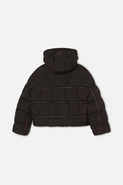 Marble Brown Puffer Jacket
